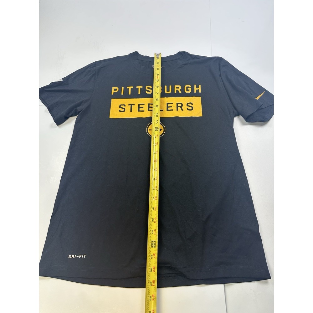 Pittsburgh Steelers Nike NFL Equipment Training T Shirt Size Medium Dri Fit - Picture 5 of 8
